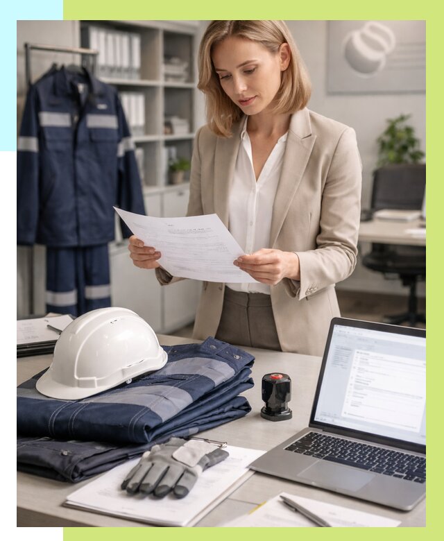 Сертификация спецодежды в Лабинске от 7507 р. | Алешин-Лбк