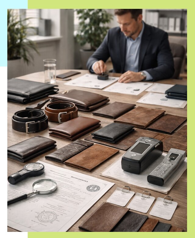 Сертификация кожаных изделий в Лабинске от 12869 р. | Алешин-Лбк