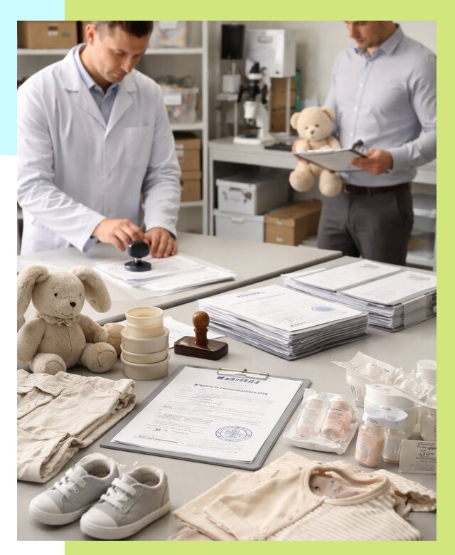 Сертификация детских товаров в Лабинске от 16086 р. | Алешин-Лбк