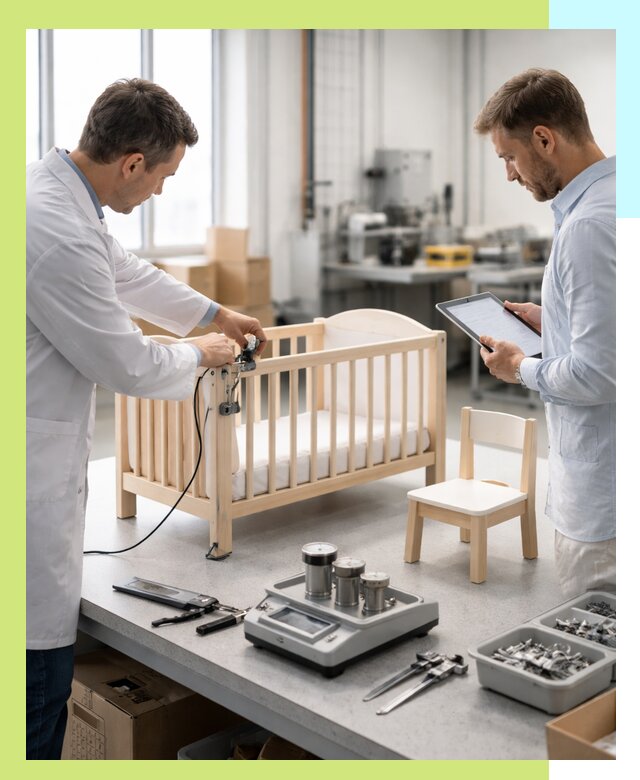 Сертификация детской мебели и проверка безопасности в Лабинске