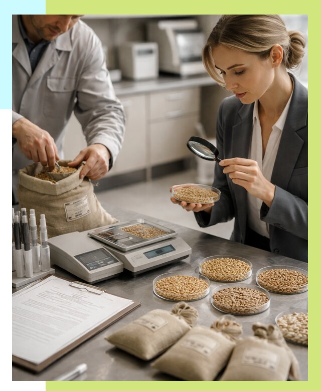 Сертификация зерна в Лабинске по цене от 16086 р. | Алешин-Лбк