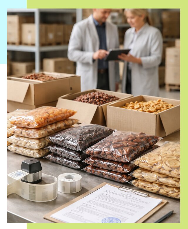 Сертификация сухофруктов в Лабинске от 12869 р. | Алешин-Лбк под ключ