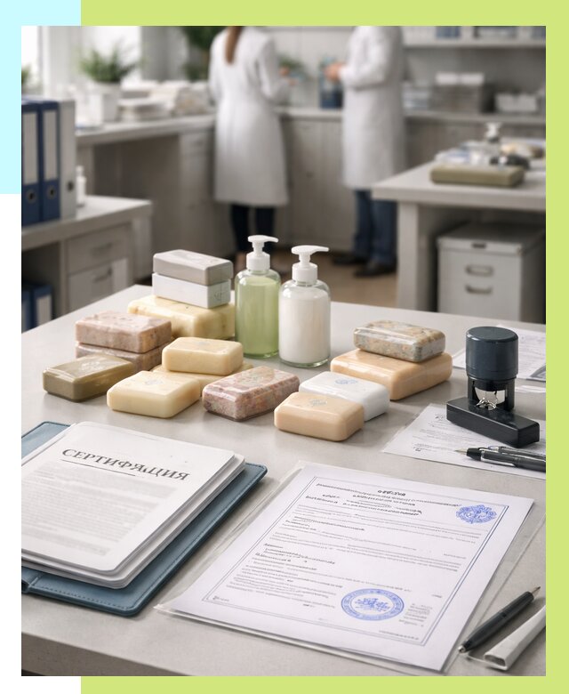 Сертификация мыла и сертификат на мыло в Лабинске от 12869 | Алешин-Лбк