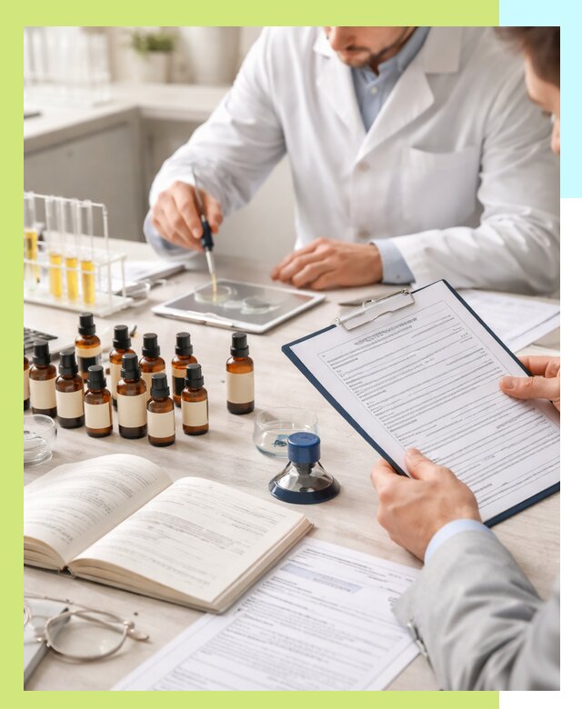 Сертификация эфирных масел и документация качества в Лабинске