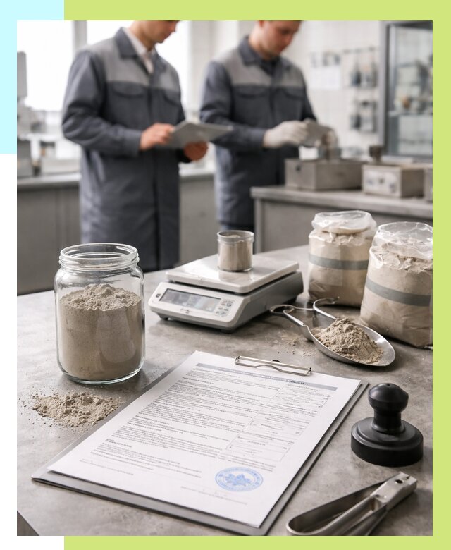 Сертификация цемента в Лабинске от 21448 р. | Алешин-Лбк