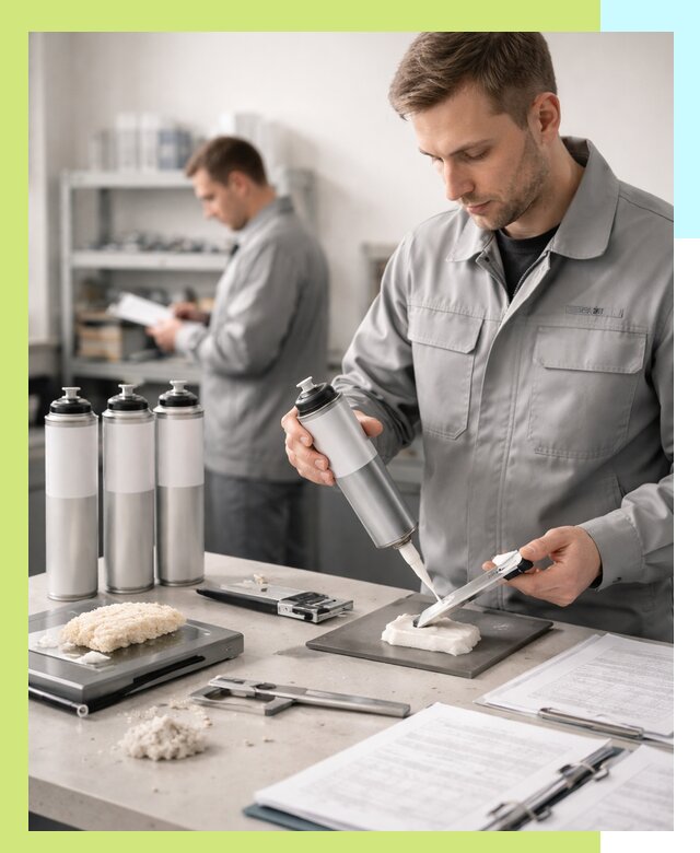 Сертификация монтажной пены и соответствие стандартам в Лабинске