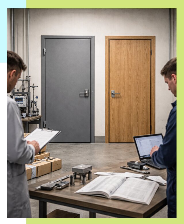 Сертификация дверей в Лабинске от 8579 р. под ключ | Алешин-Лбк