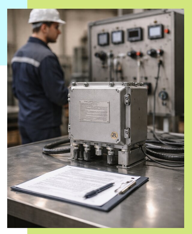 Сертификация взрывозащищенного оборудования в Лабинске от 37534 р. | Алешин-Лбк