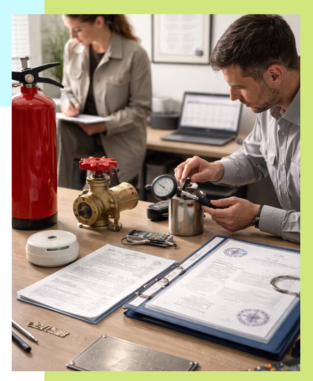 Сертификация пожарного оборудования в Лабинске от 16086 р.|Алешин-Лбк