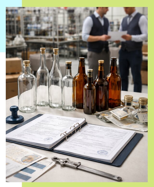 Сертификация стеклянных бутылок в Лабинске от 26810 р. | Алешин-Лбк
