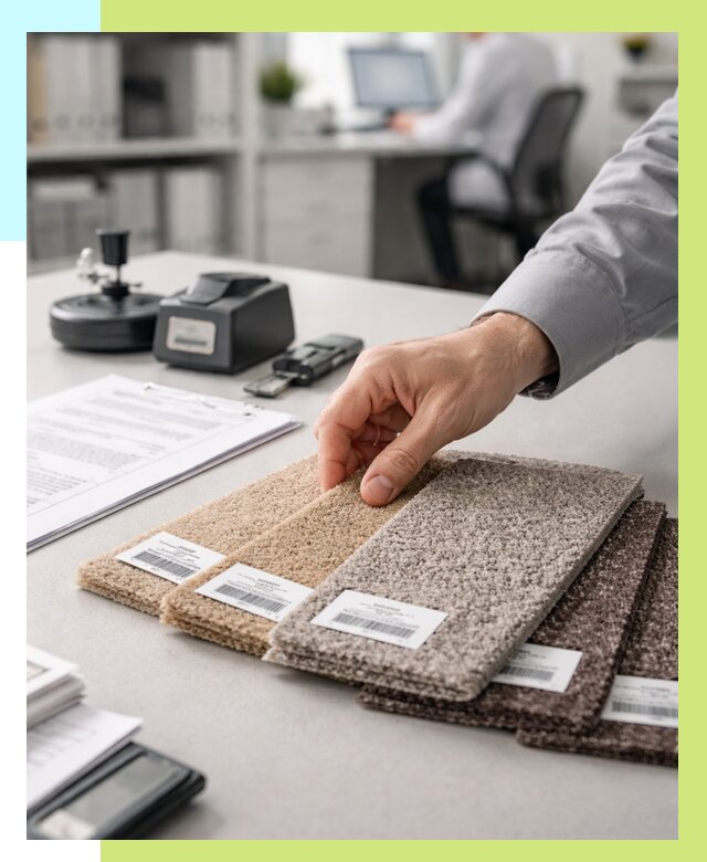 Сертификация ковролина в Лабинске от 16086 р., Алешин-Лбк