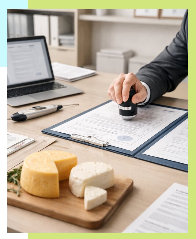 Сертификация сыров в Лабинске от 16086 р | Сертификат на сыр Алешин-Лбк