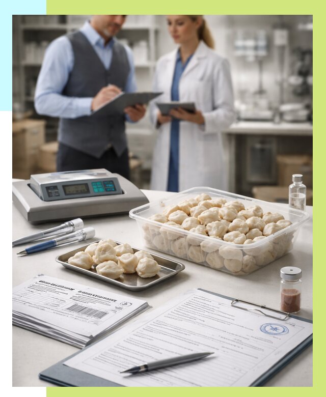 Сертификация пельменей в Лабинске от 16086 р. срочно | Алешин-Лбк