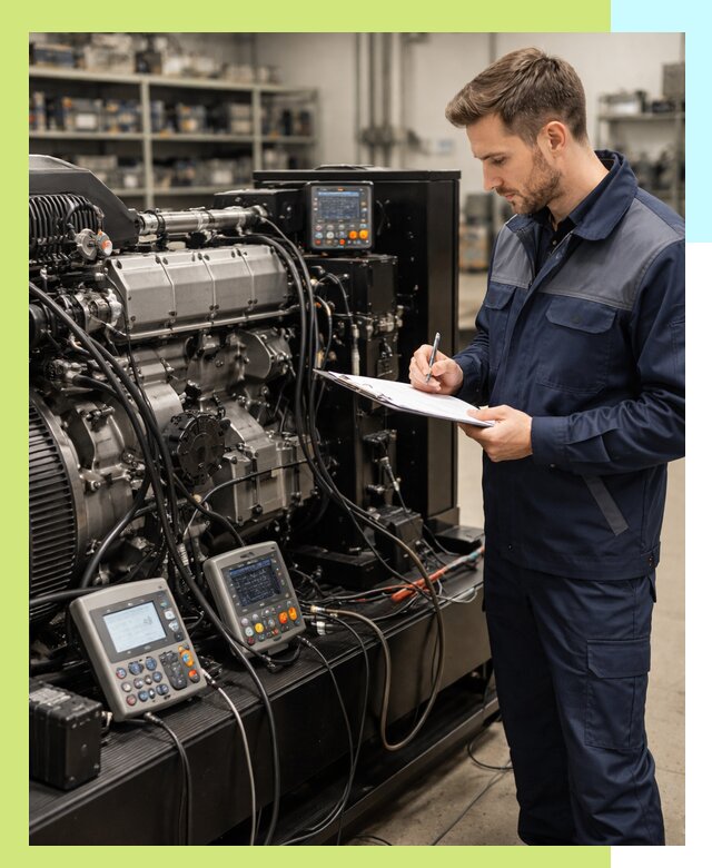 Сертификация дизельных генераторов и их оборудования в Лабинске