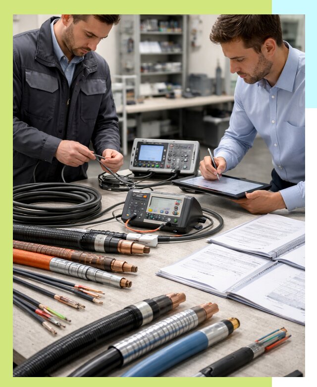 Сертификация кабеля и электропроводки в Лабинске под ключ