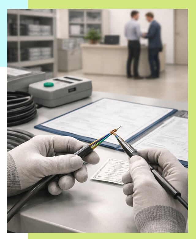 Сертификация провода в Лабинске от 19303 р. в Алешин-Лбк