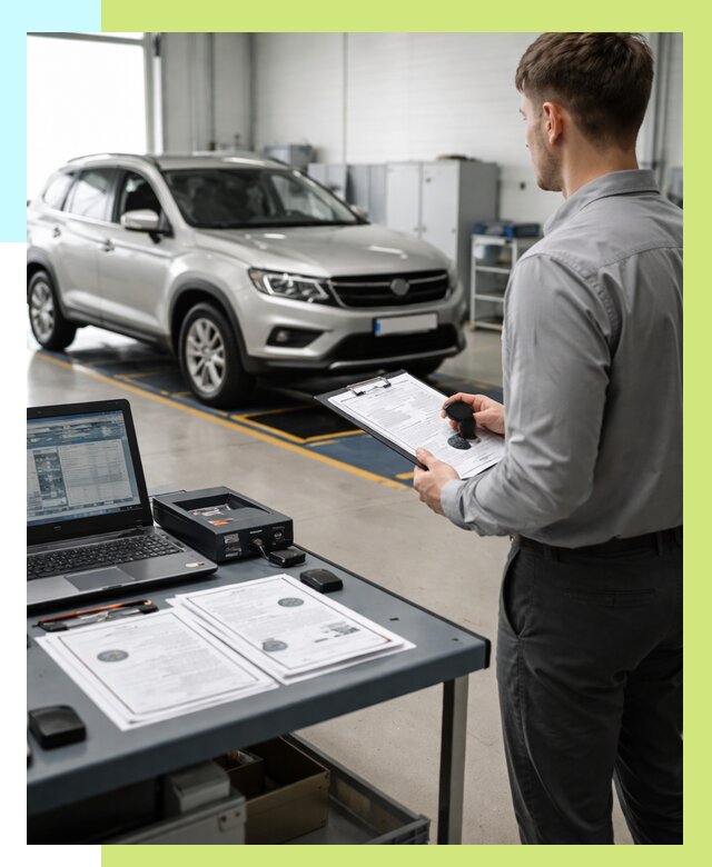 Сертификация транспортных средств в Лабинске от 12869 р. | Алешин-Лбк