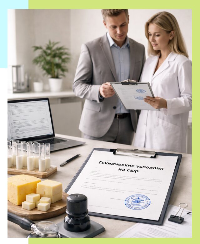 ТУ на сыры в Лабинске срочно от 12869 р. — оформление | Алешин-Лбк