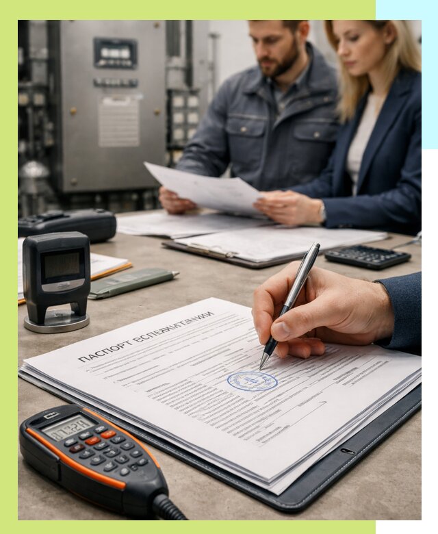 Оформление паспорта эксплуатации оборудования в Лабинске