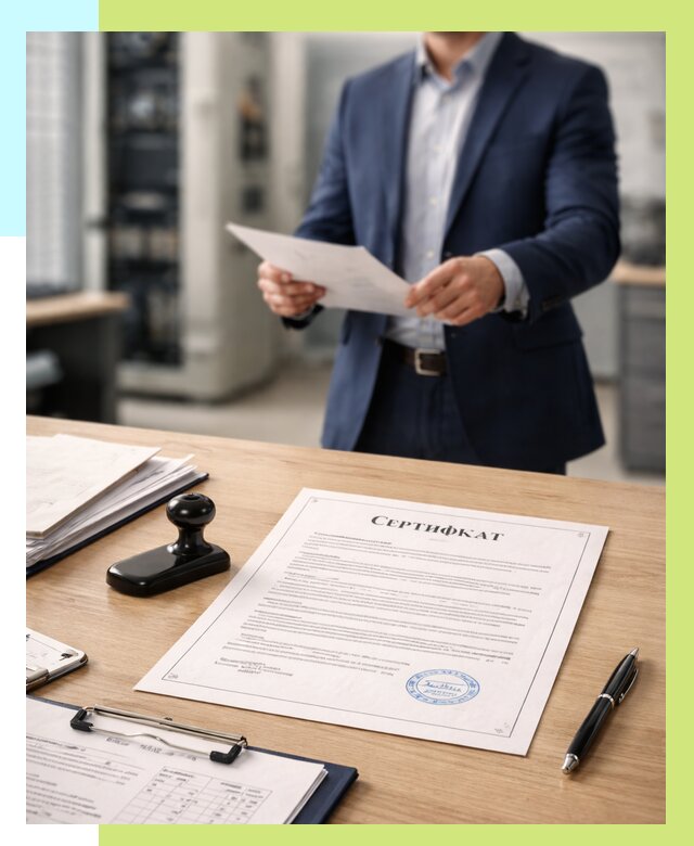 Сертификат на оборудование в Лабинске от 16086 р. | Алешин-Лбк