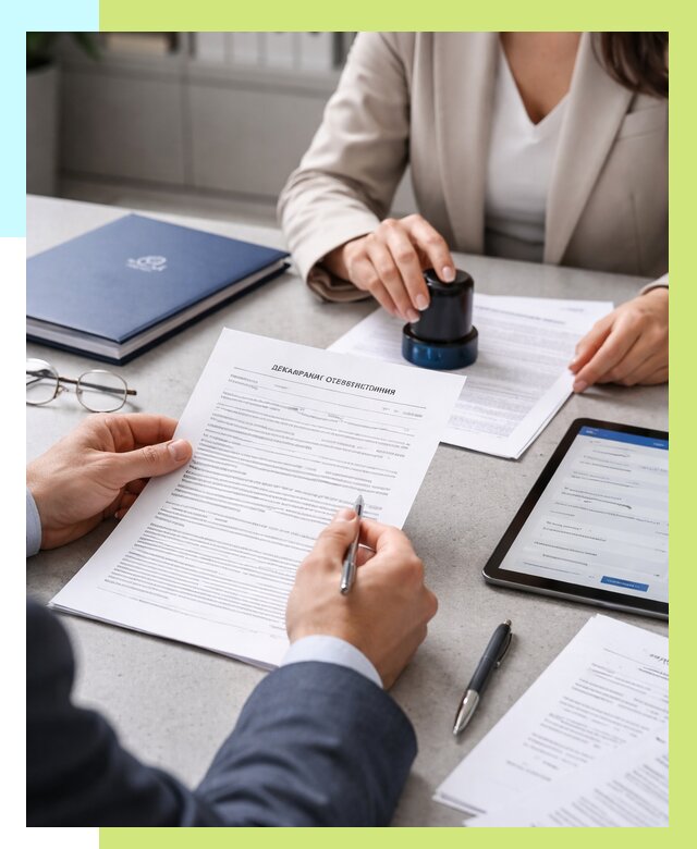 Декларация ГОСТ Р в Лабинске от 9115 р оформить в Алешин-Лбк