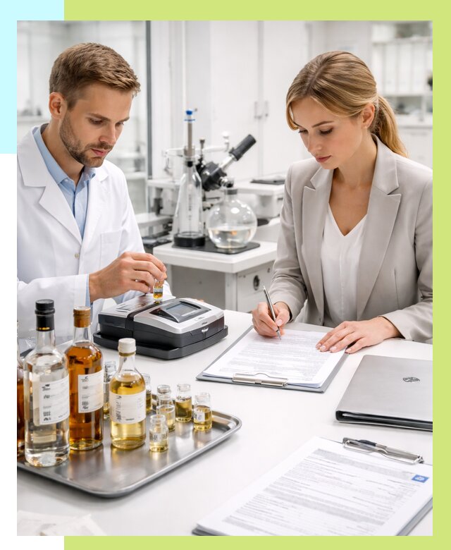 Заключение о спиртосодержании в Лабинске, от 5362 р., Алешин-Лбк