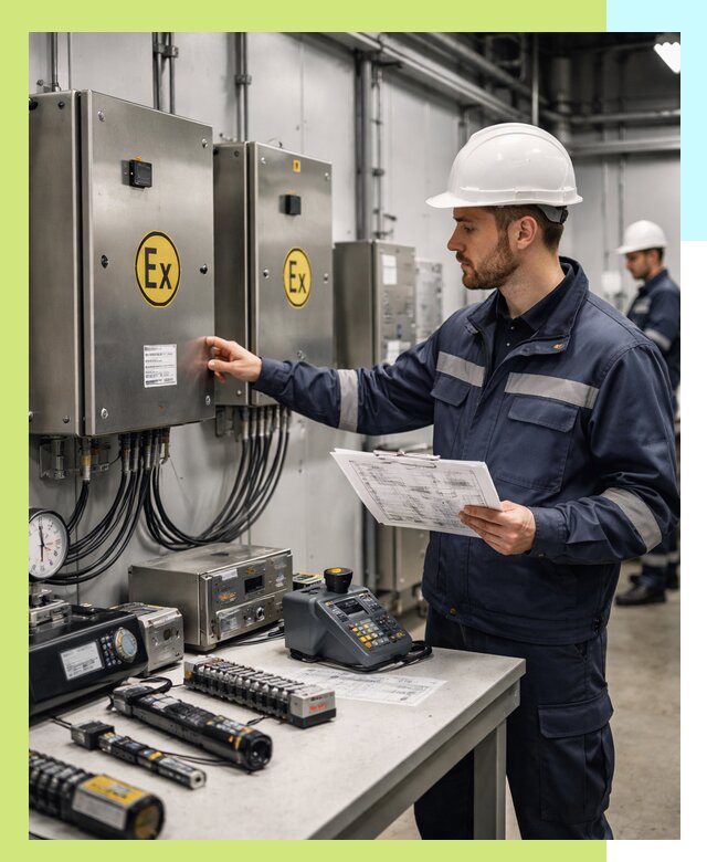 Сертификат взрывозащиты промышленного оборудования в Лабинске