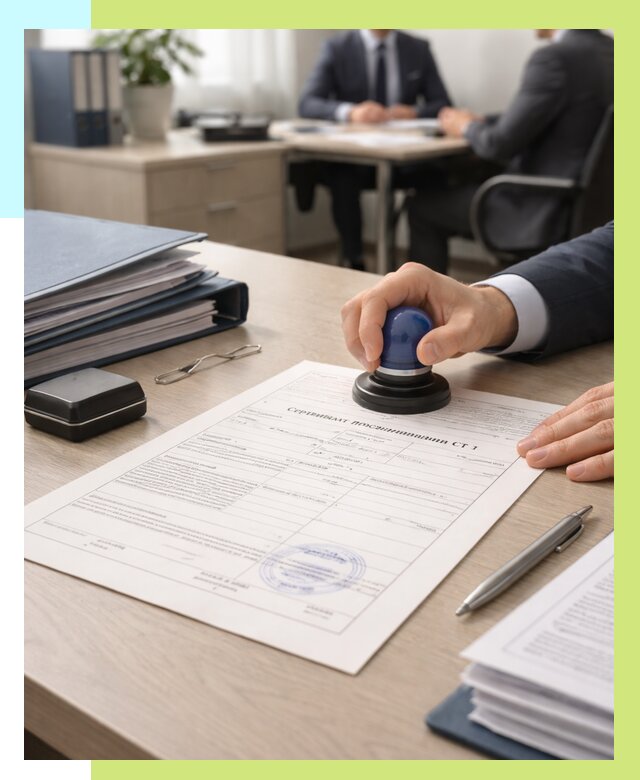 Сертификат происхождения СТ 1 в Лабинске от 4826 р. | Алешин-Лбк