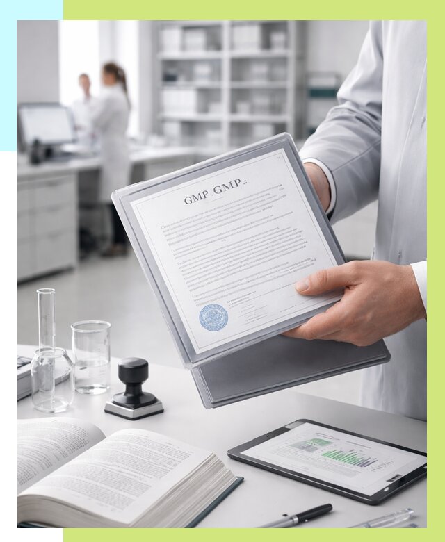 Сертификат GMP в Лабинске под ключ от 91154 р. | Алешин-Лбк