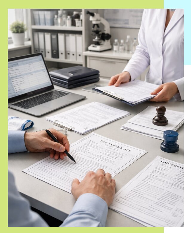 Оформление сертификата GMP в Лабинске для фармпроизводства