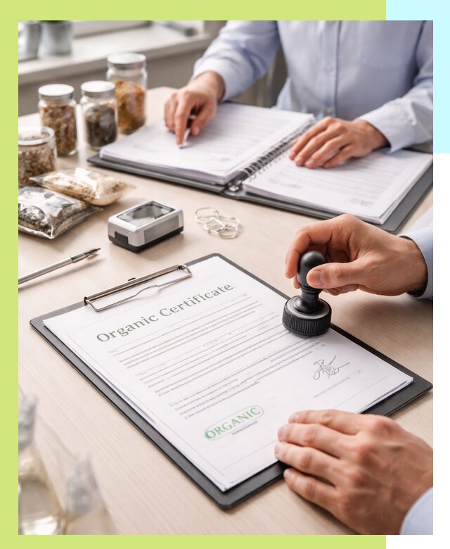 Получение органик сертификата для продукции в Лабинске