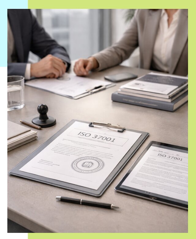 Сертификат ISO 37001 в Лабинске оформить от 128688 р. Алешин-Лбк