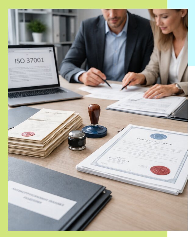 Получение сертификата ISO 37001 по системе борьбы с коррупцией в Лабинске