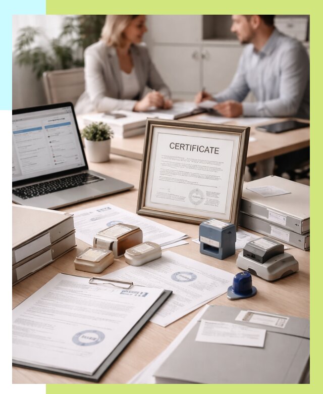 Сертификация компании в Лабинске от 48258 р. | Алешин-Лбк — заказ